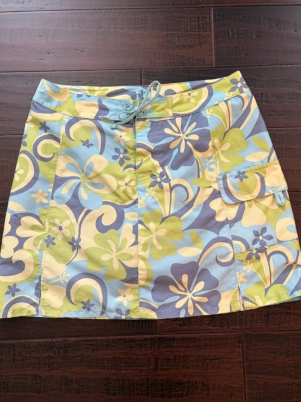 Title Nine Floral Mini Skort 90s